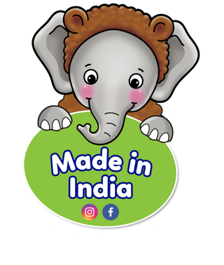 Elephant left tilt colored background 2