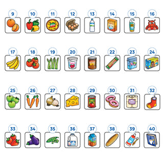 Shopping List Misplaced Pieces